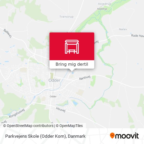 Parkvejens Skole (Odder Kom) kort