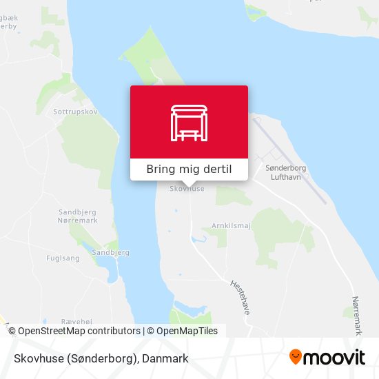 Skovhuse (Sønderborg) kort