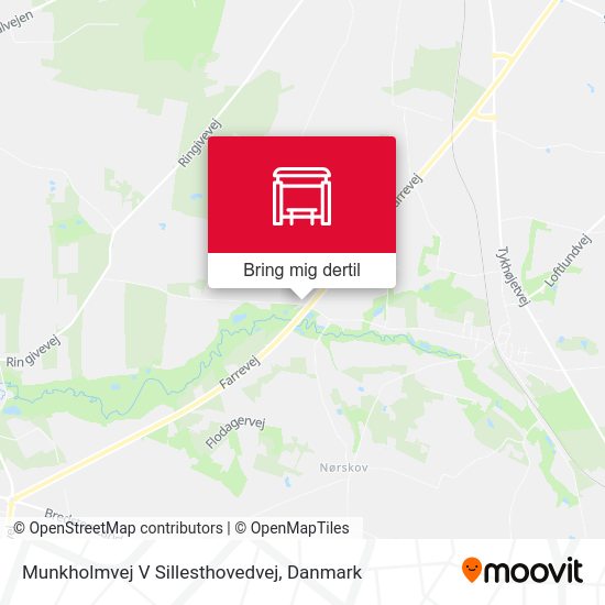 Munkholmvej V Sillesthovedvej kort