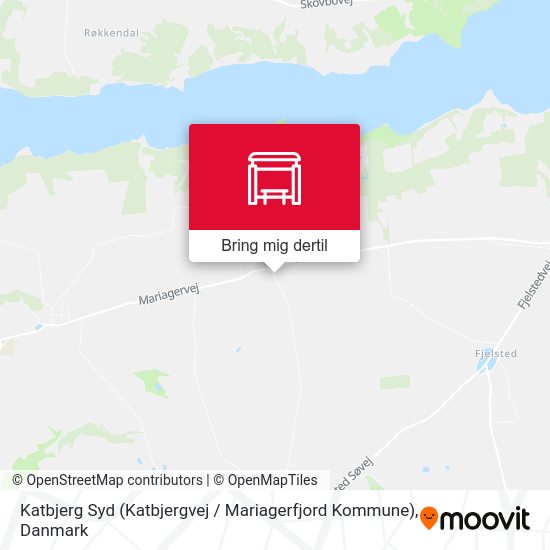 Katbjerg Syd (Katbjergvej / Mariagerfjord Kommune) kort