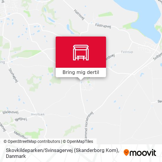 Skovkildeparken / Svinsagervej (Skanderborg Kom) kort