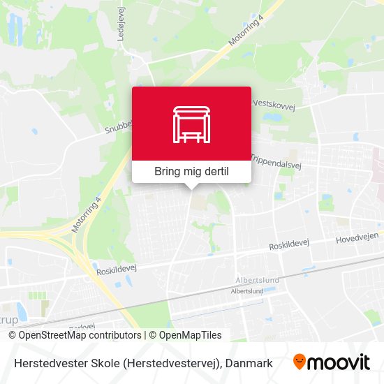 Herstedvester Skole (Herstedvestervej) kort