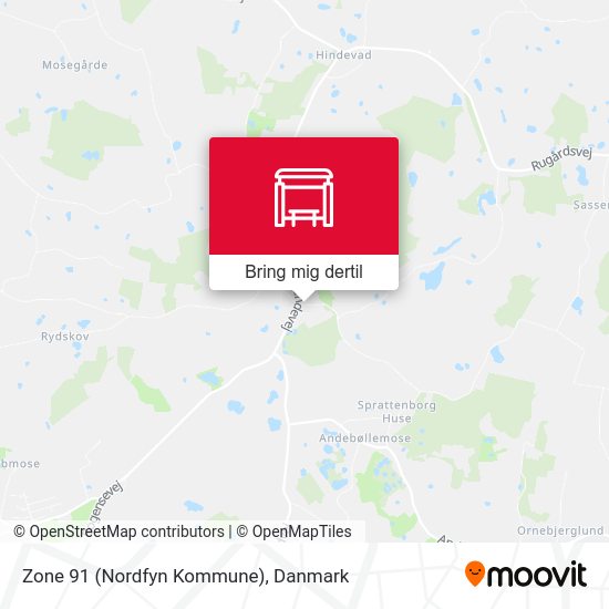 Zone 91 (Nordfyn Kommune) kort