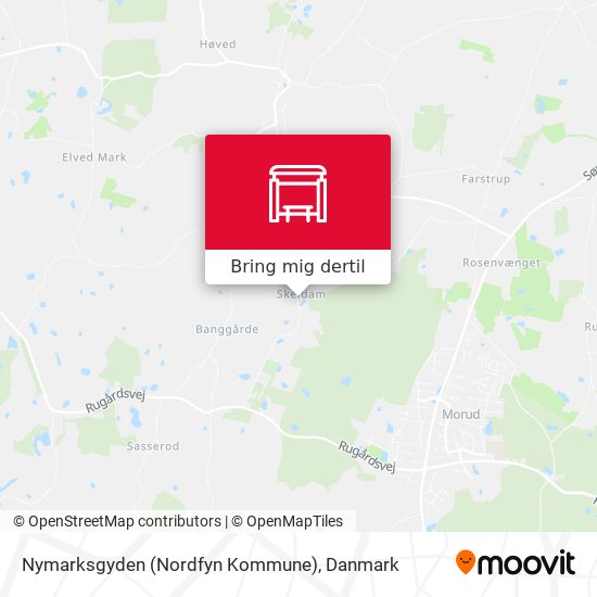 Nymarksgyden (Nordfyn Kommune) kort
