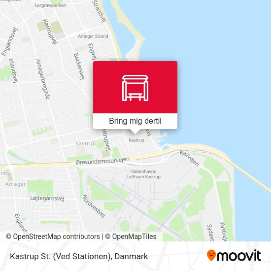 Kastrup St. (Ved Stationen) kort