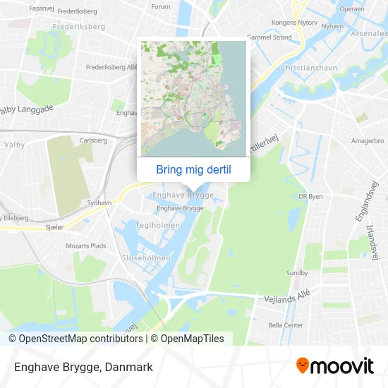 Enghave Brygge kort