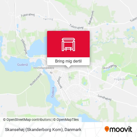 Skansehøj (Skanderborg Kom) kort