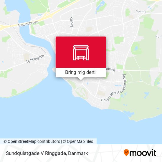 Sundquistgade V Ringgade kort