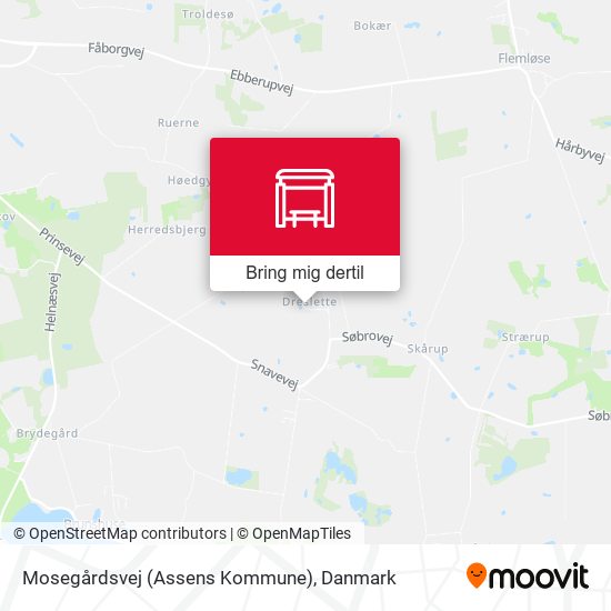 Mosegårdsvej (Assens Kommune) kort
