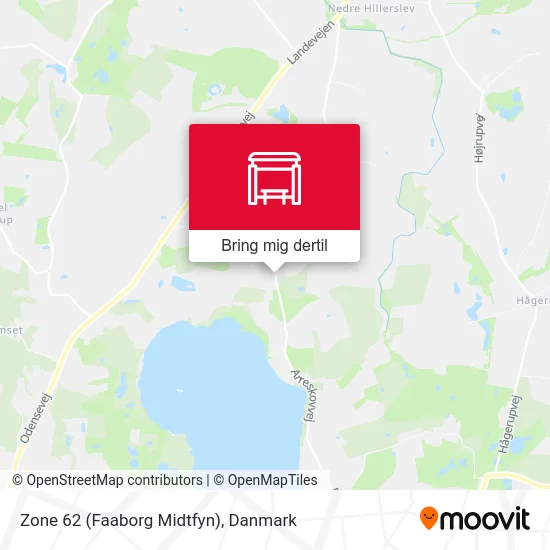 Zone 62 (Faaborg Midtfyn) kort