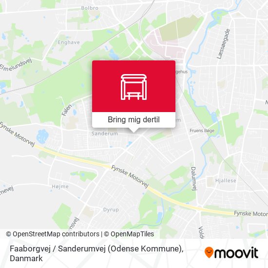 Faaborgvej / Sanderumvej (Odense Kommune) kort