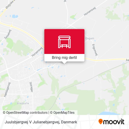 Juulsbjergvej V Julianebjergvej kort