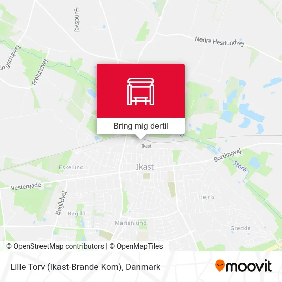 Lille Torv (Ikast-Brande Kom) kort