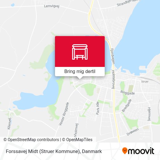 Forssavej Midt (Struer Kommune) kort