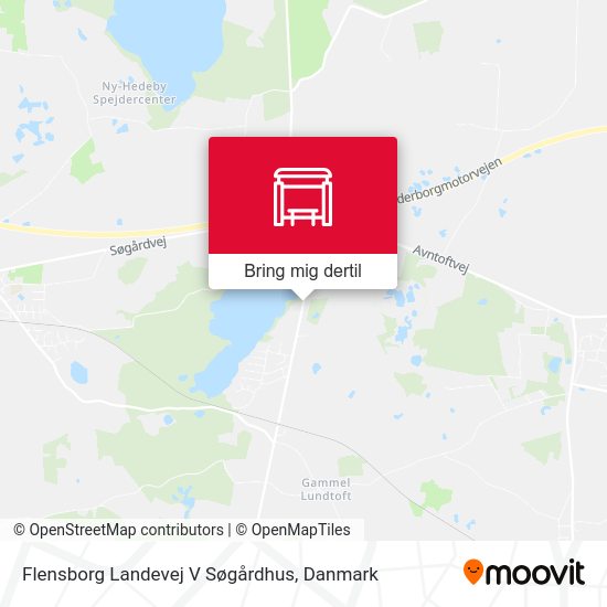 Flensborg Landevej V Søgårdhus kort