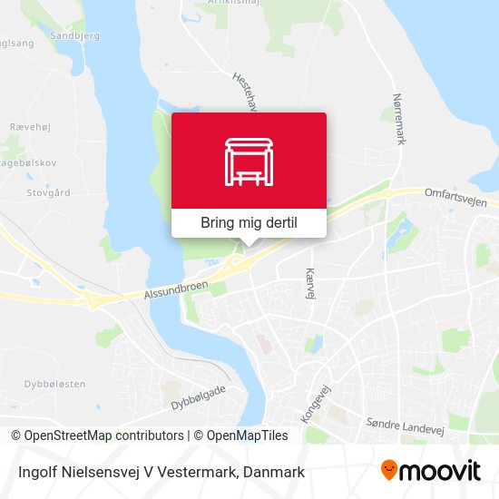 Ingolf Nielsensvej V Vestermark kort