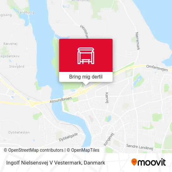 Ingolf Nielsensvej V Vestermark kort