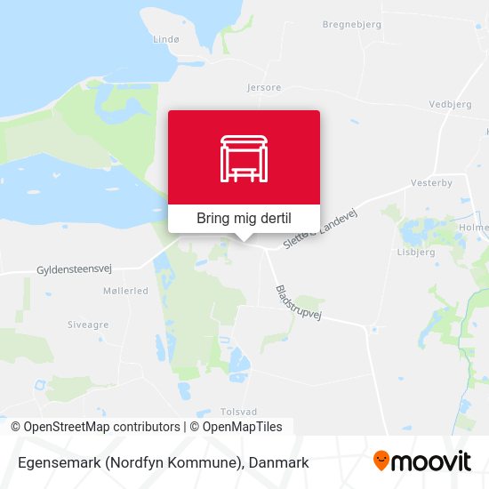Egensemark (Nordfyn Kommune) kort