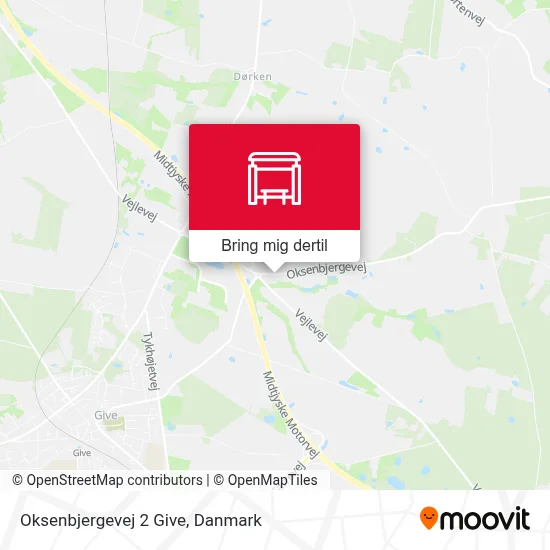 Oksenbjergevej 2 Give kort