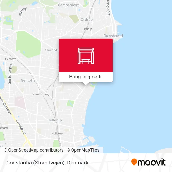 Constantia (Strandvejen) kort