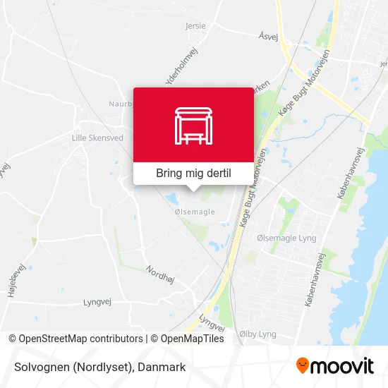 Solvognen (Nordlyset) kort