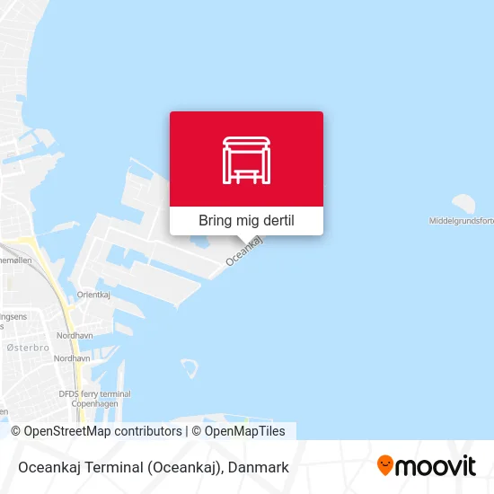 Oceankaj Terminal kort