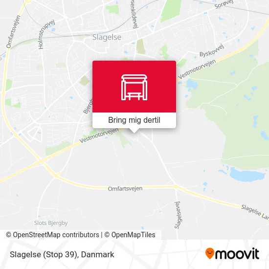 Slagelse (Stop 39) kort