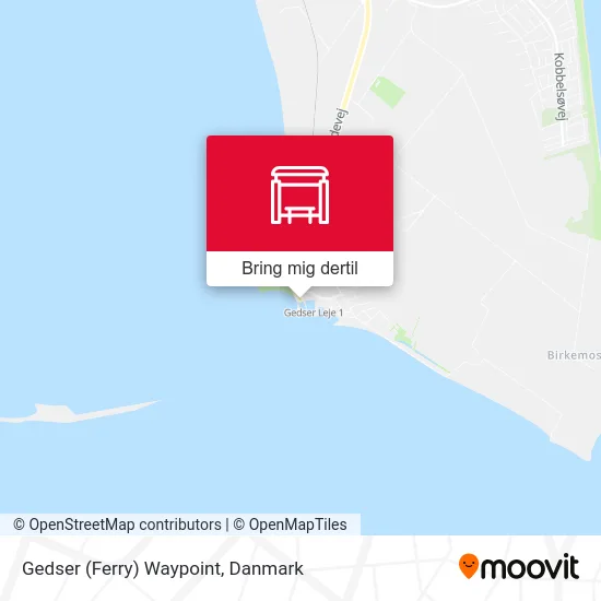 Gedser (Ferry) Waypoint kort