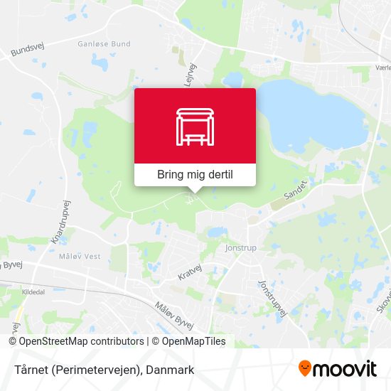 Tårnet (Perimetervejen) kort