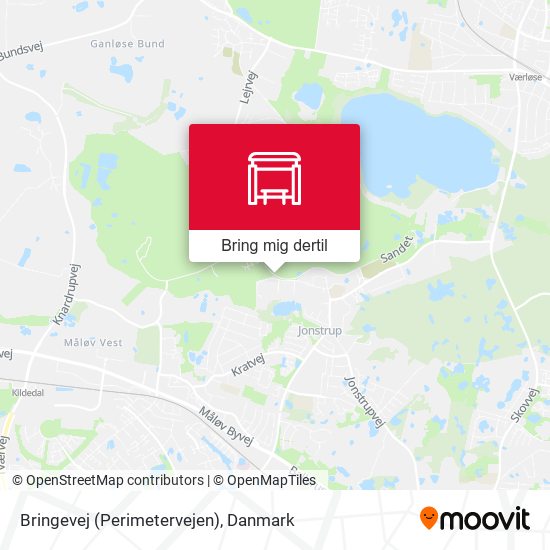 Bringevej (Perimetervejen) kort