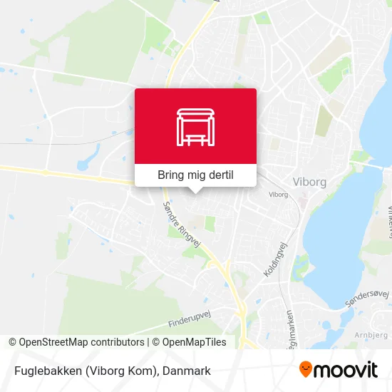 Fuglebakken (Viborg Kom) kort
