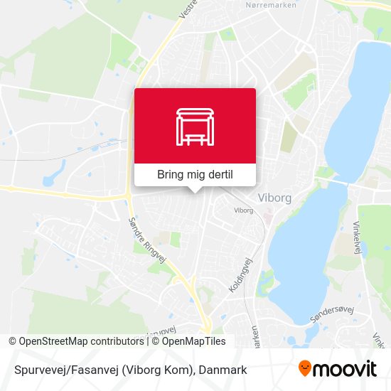 Spurvevej / Fasanvej (Viborg Kom) kort