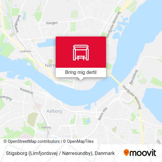 Stigsborg (Limfjordsvej / Nørresundby) kort