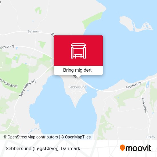 Sebbersund (Løgstørvej) kort