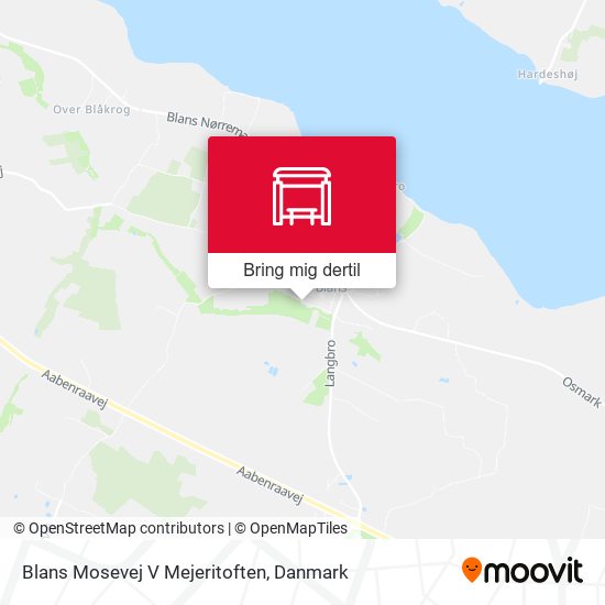 Blans Mosevej V Mejeritoften kort