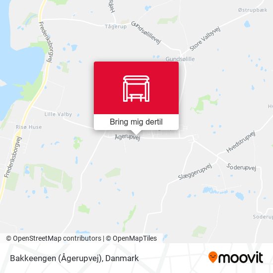 Bakkeengen (Ågerupvej) kort