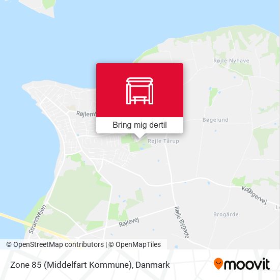 Zone 85 (Middelfart Kommune) kort