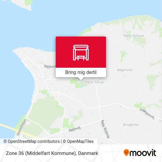 Zone 36 (Middelfart Kommune) kort