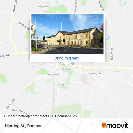Hjørring St. kort