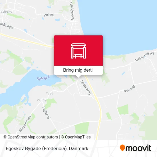 Egeskov Bygade (Fredericia) kort