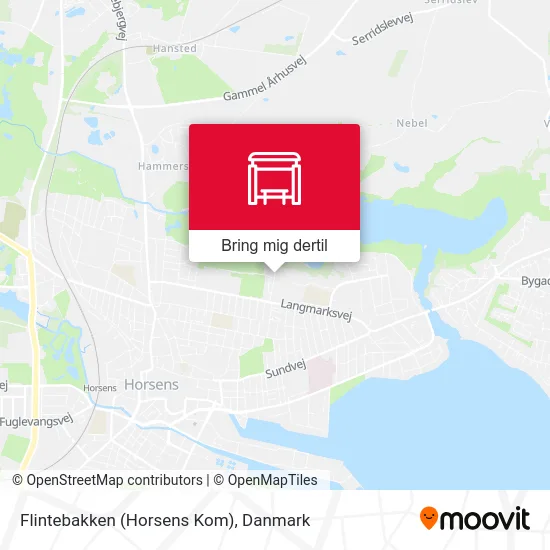 Flintebakken (Horsens Kom) kort
