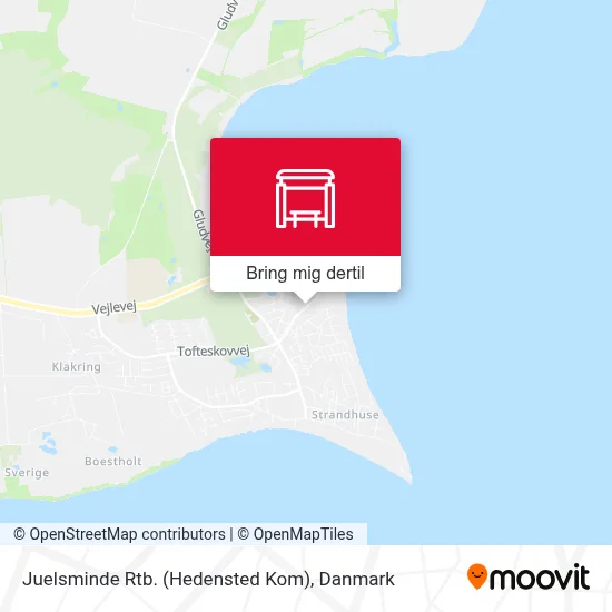 Juelsminde Rtb. (Hedensted Kom) kort