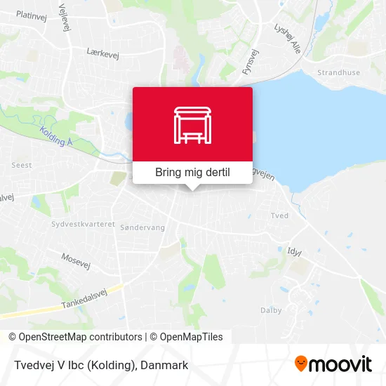 Tvedvej V Ibc (Kolding) kort