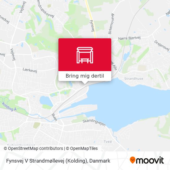 Fynsvej V Strandmøllevej (Kolding) kort