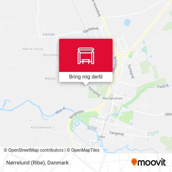 Nørrelund (Ribe) kort