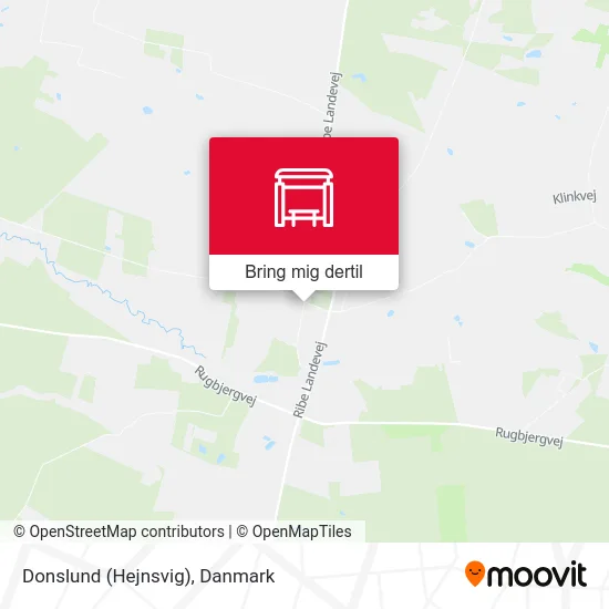 Donslund (Hejnsvig) kort