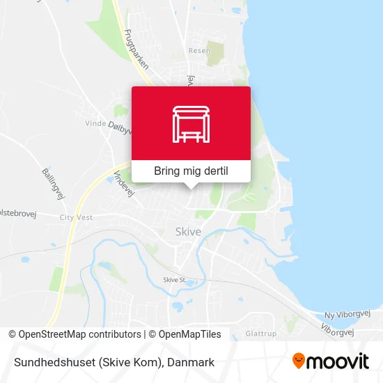 Sundhedshuset (Skive Kom) kort