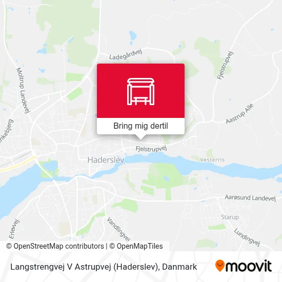 Langstrengvej V Astrupvej (Haderslev) kort