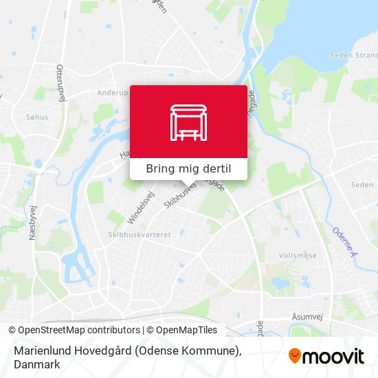 Marienlund Hovedgård (Odense Kommune) kort