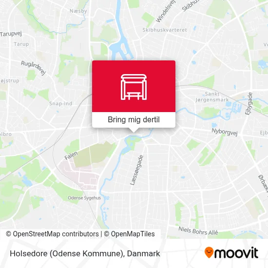 Holsedore (Odense Kommune) kort